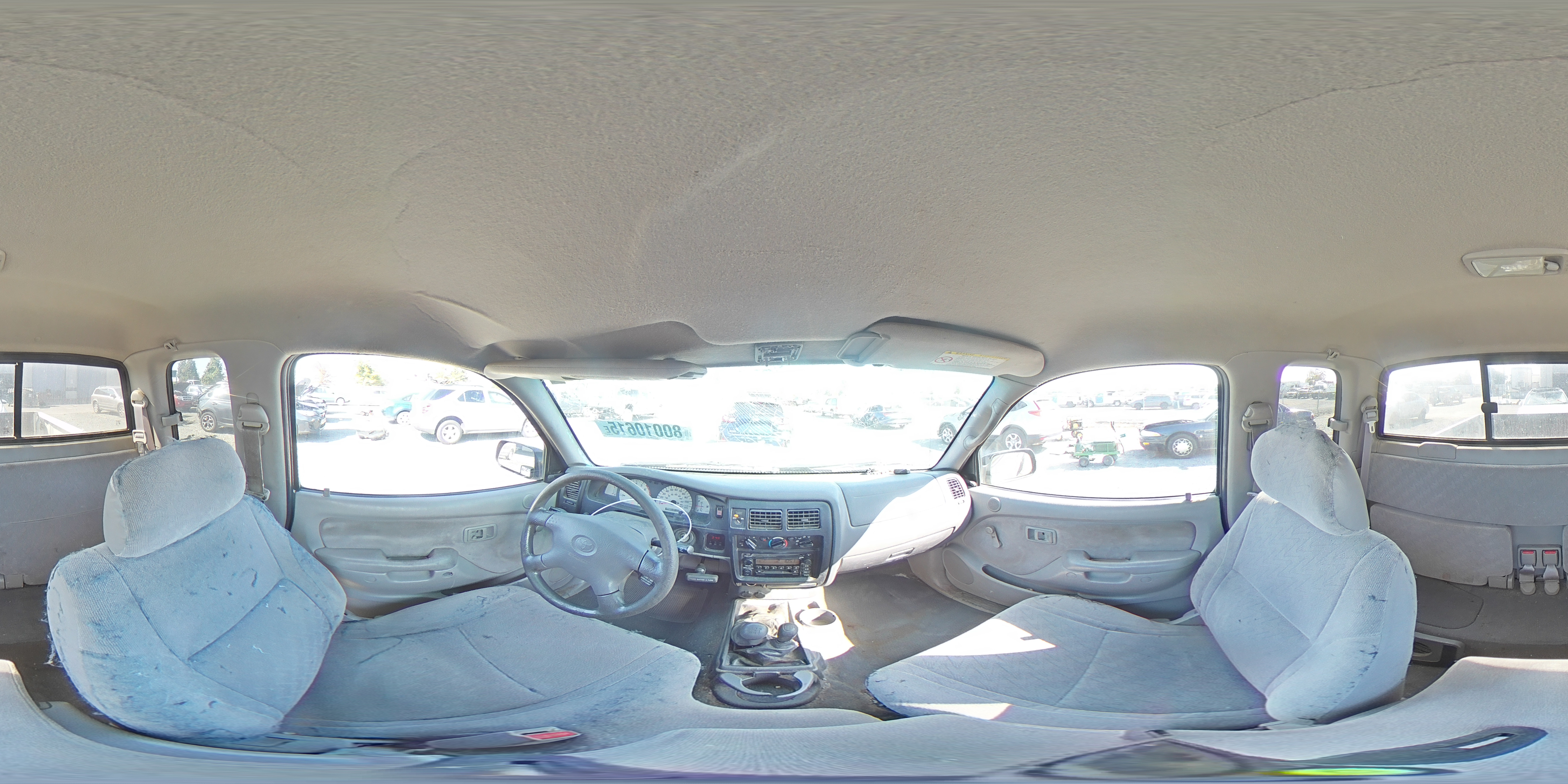 2001 Toyota Tacoma Xtracab VIN: 5TEWM72N01Z870204 Lot: 80010615