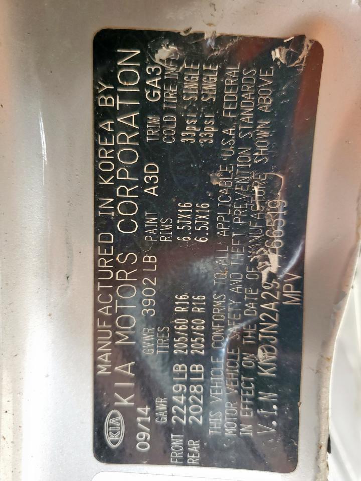 2015 Kia Soul VIN: KNDJN2A29F7766519 Lot: 80745895