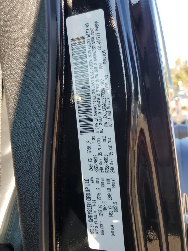 2014 Jeep Wrangler Unlimited Sahara VIN: 1C4BJWEG0EL277994 Lot: 71354005