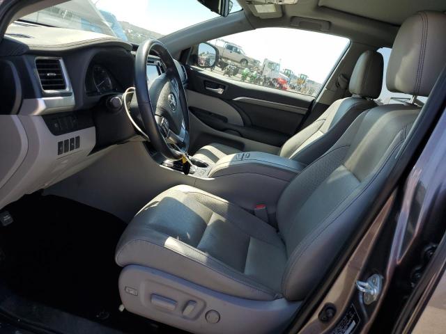  TOYOTA HIGHLANDER 2019 Серый
