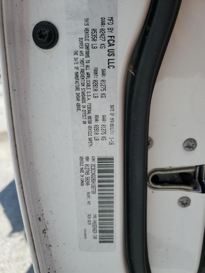 2016 Chrysler 300 S VIN: 2C3CCAGG9GH182739 Lot: 71177665