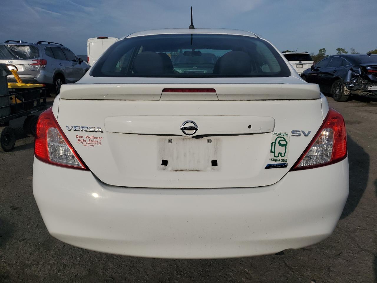 2014 Nissan Versa S VIN: 3N1CN7AP9EL826913 Lot: 83759325