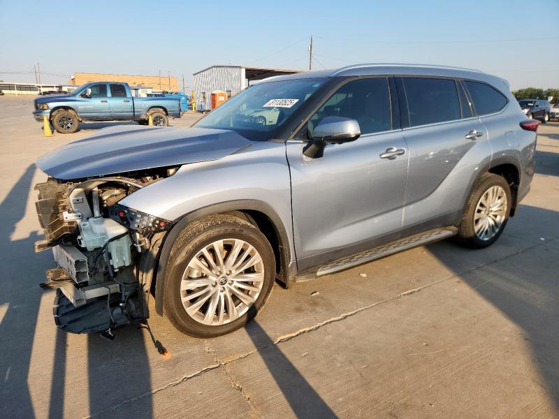  TOYOTA HIGHLANDER 2023 Синий
