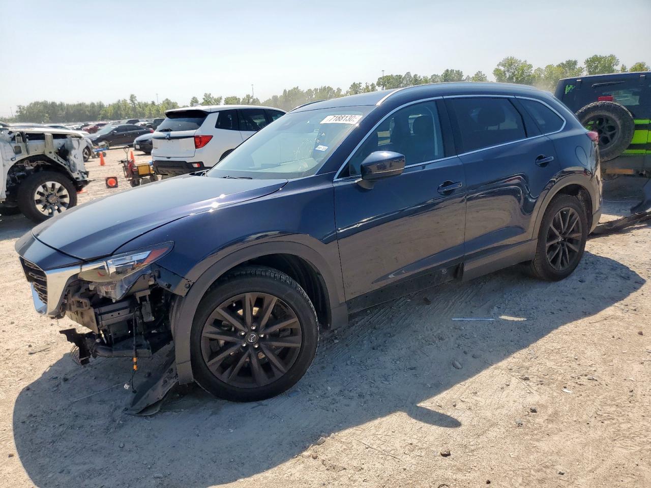 2022 Mazda Cx-9 Touring Plus blue null gas JM3TCBAY3N0609229 photo #1