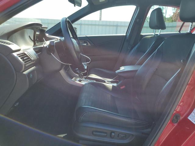  HONDA ACCORD 2016 Красный