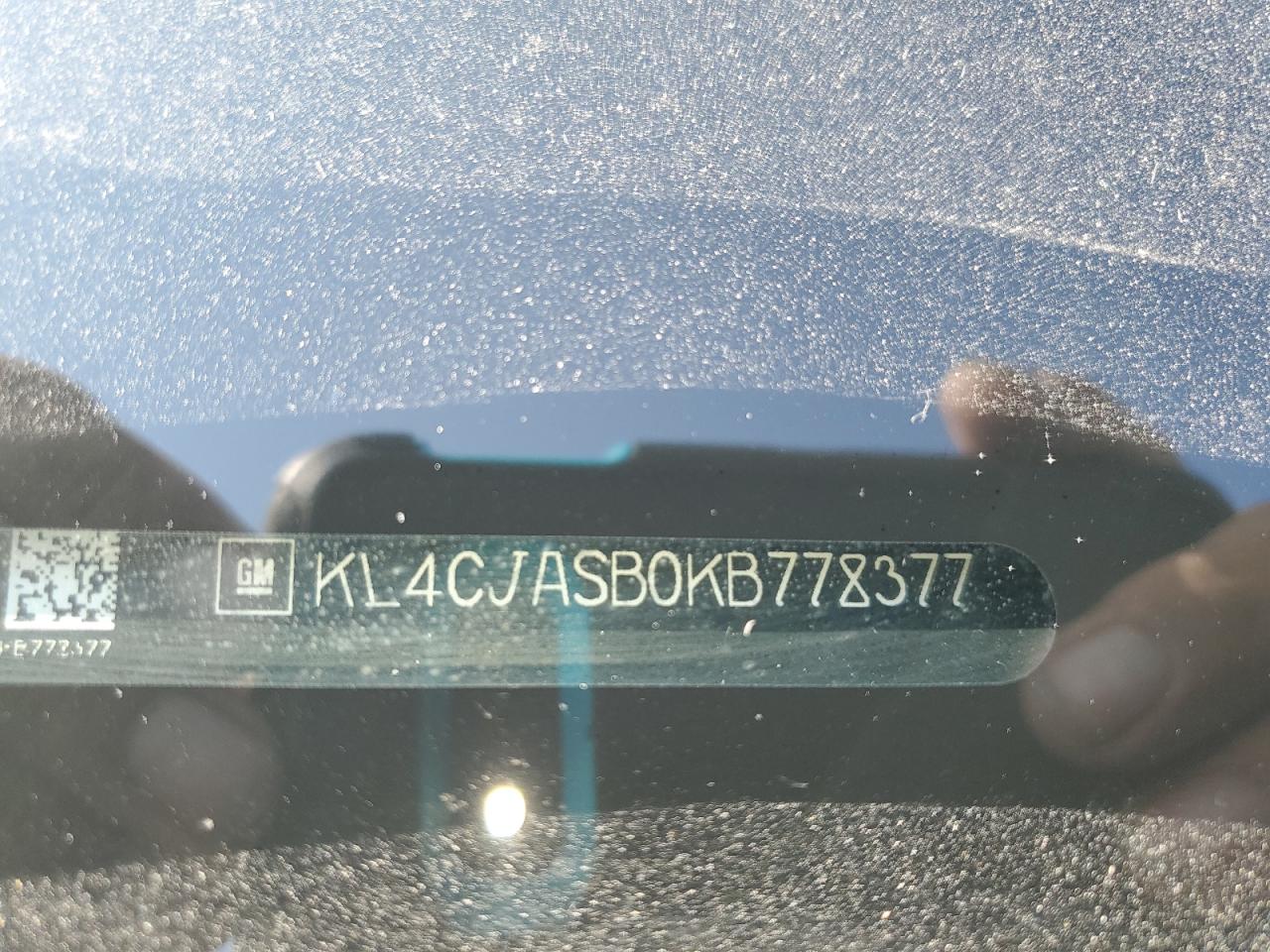 2019 Buick Encore Preferred VIN: KL4CJASB0KB778377 Lot: 80650305