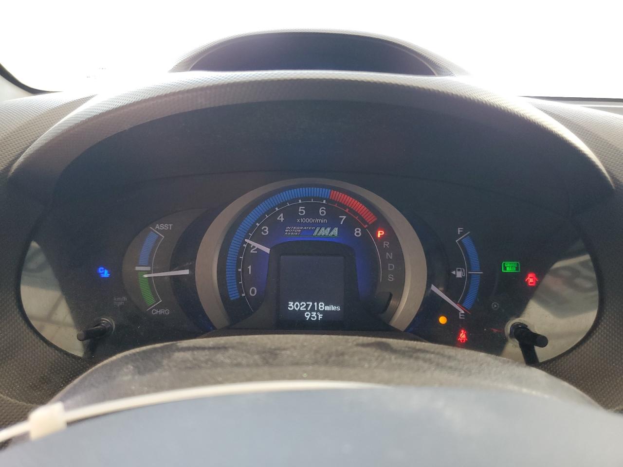 2010 Honda Insight Ex VIN: JHMZE2H73AS026165 Lot: 80095865