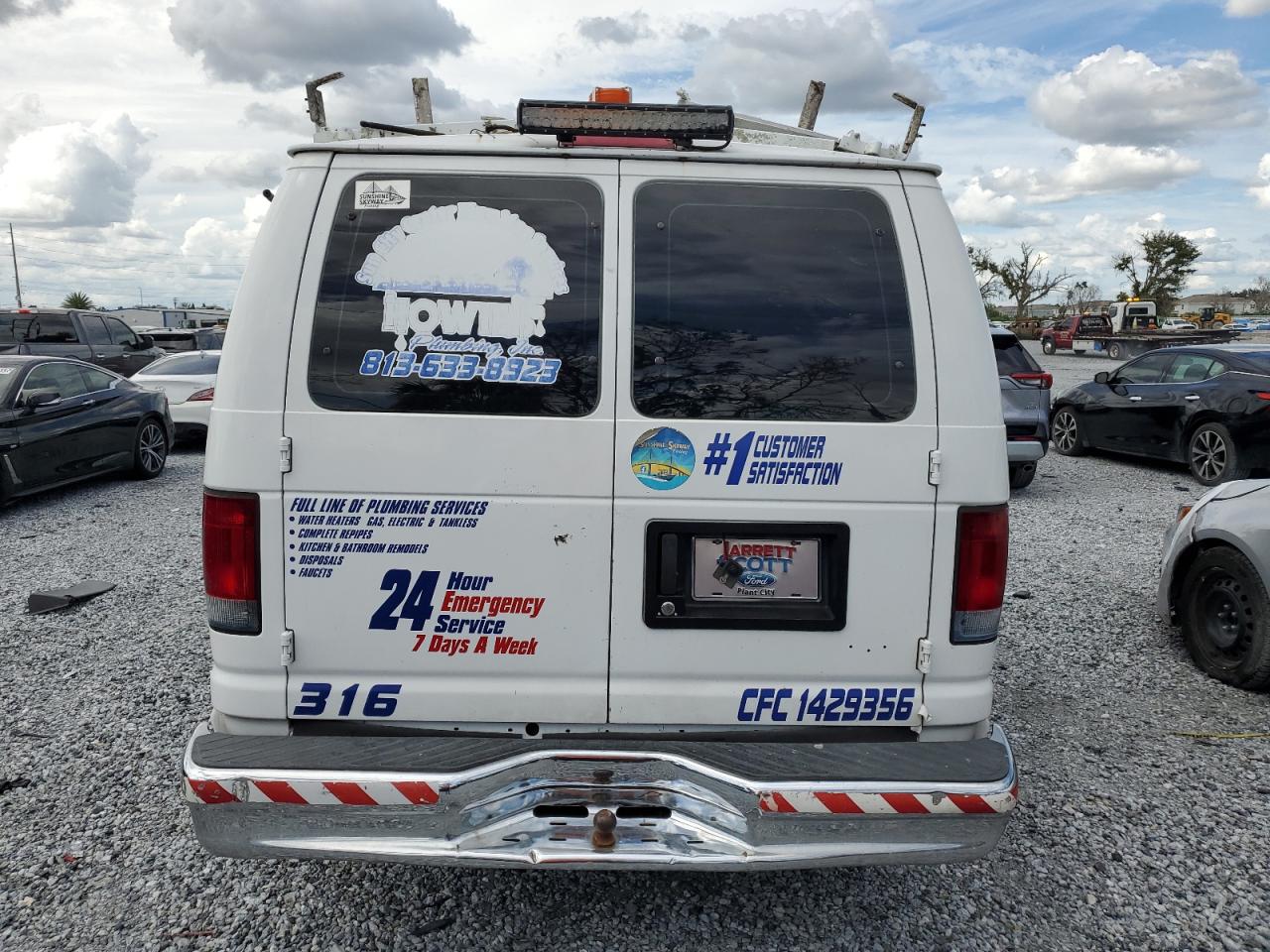 2008 Ford Econoline E250 Van VIN: 1FTNE24W58DB12122 Lot: 70816485
