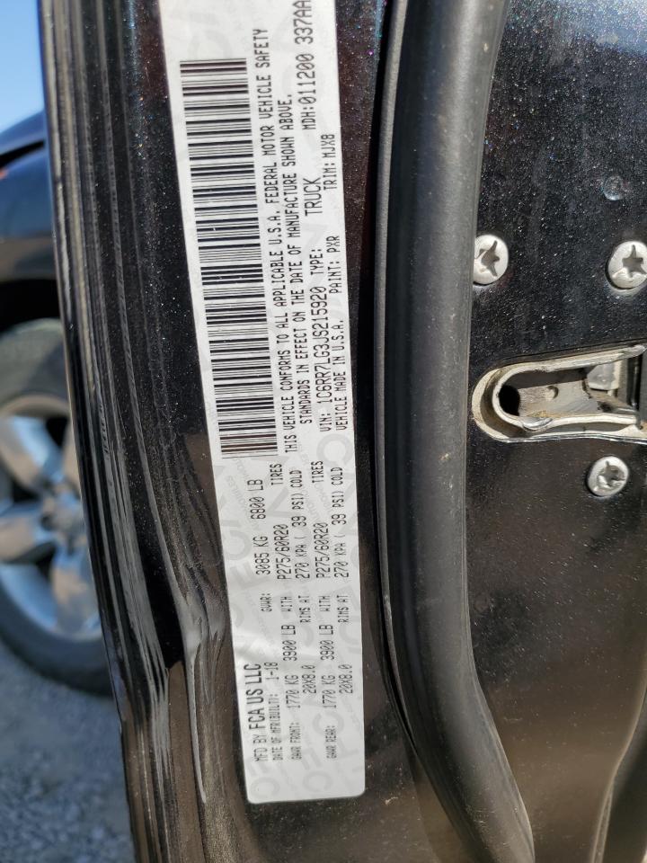 2018 Ram 1500 Slt VIN: 1C6RR7LG3JS215920 Lot: 81043255