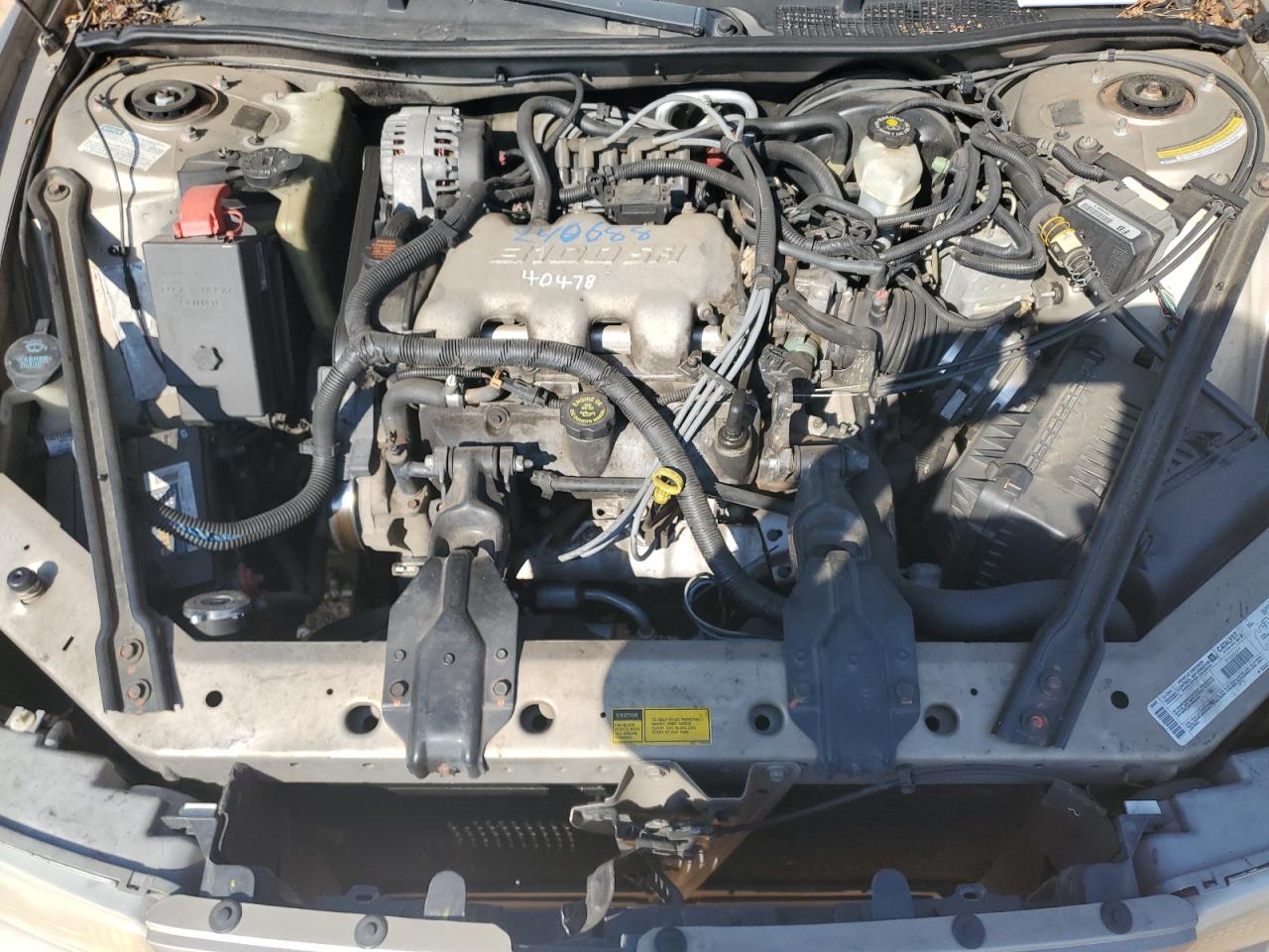 2001 Buick Century Custom VIN: 2G4WS52JX11203969 Lot: 81467995