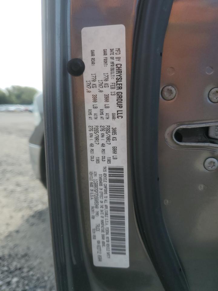 2013 Ram 1500 Slt VIN: 1C6RR7GP7DS609340 Lot: 80585695