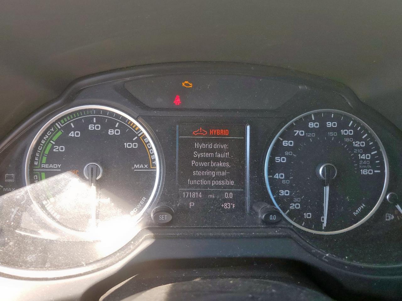 2013 Audi Q5 Premium Hybrid VIN: WA1C8AFP5DA078509 Lot: 84058435