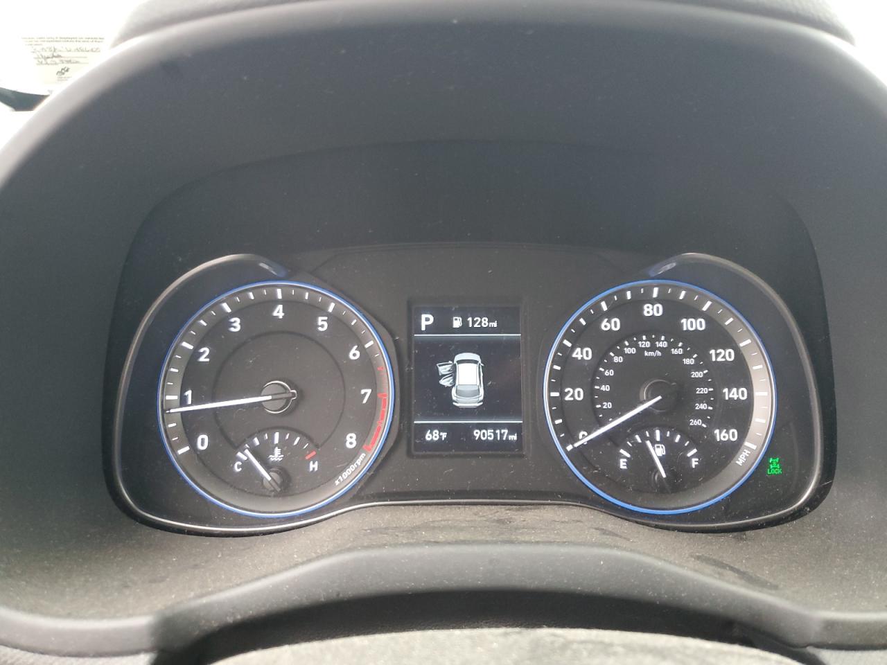 2020 Hyundai Kona Se VIN: KM8K1CAA8LU586129 Lot: 82136235