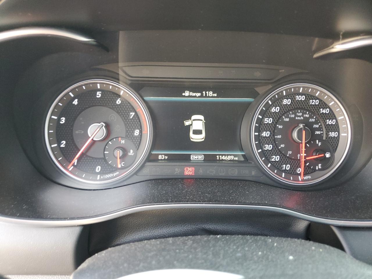 2019 Genesis G70 Sport VIN: KMTG24LA3KU026884 Lot: 80513835