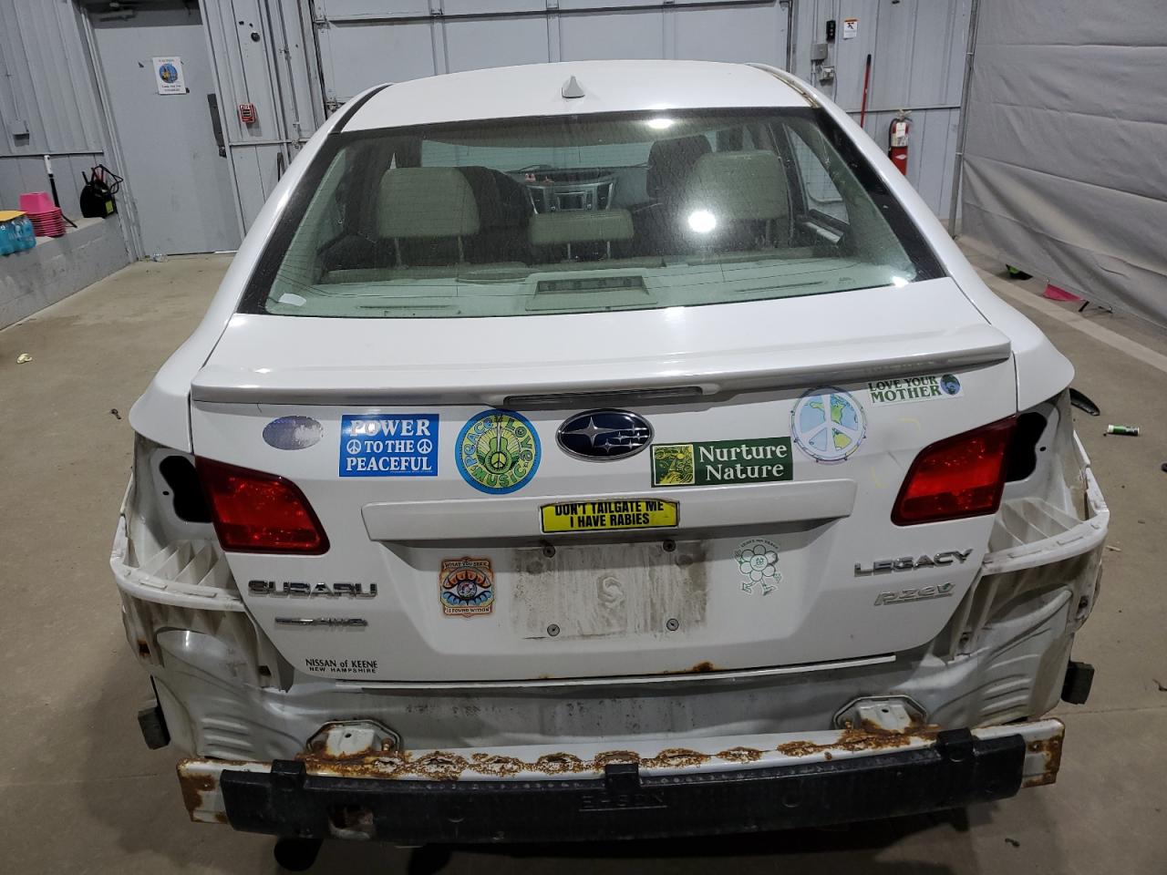 2013 Subaru Legacy 2.5I Limited VIN: 4S3BMBK6XD3018455 Lot: 81011695