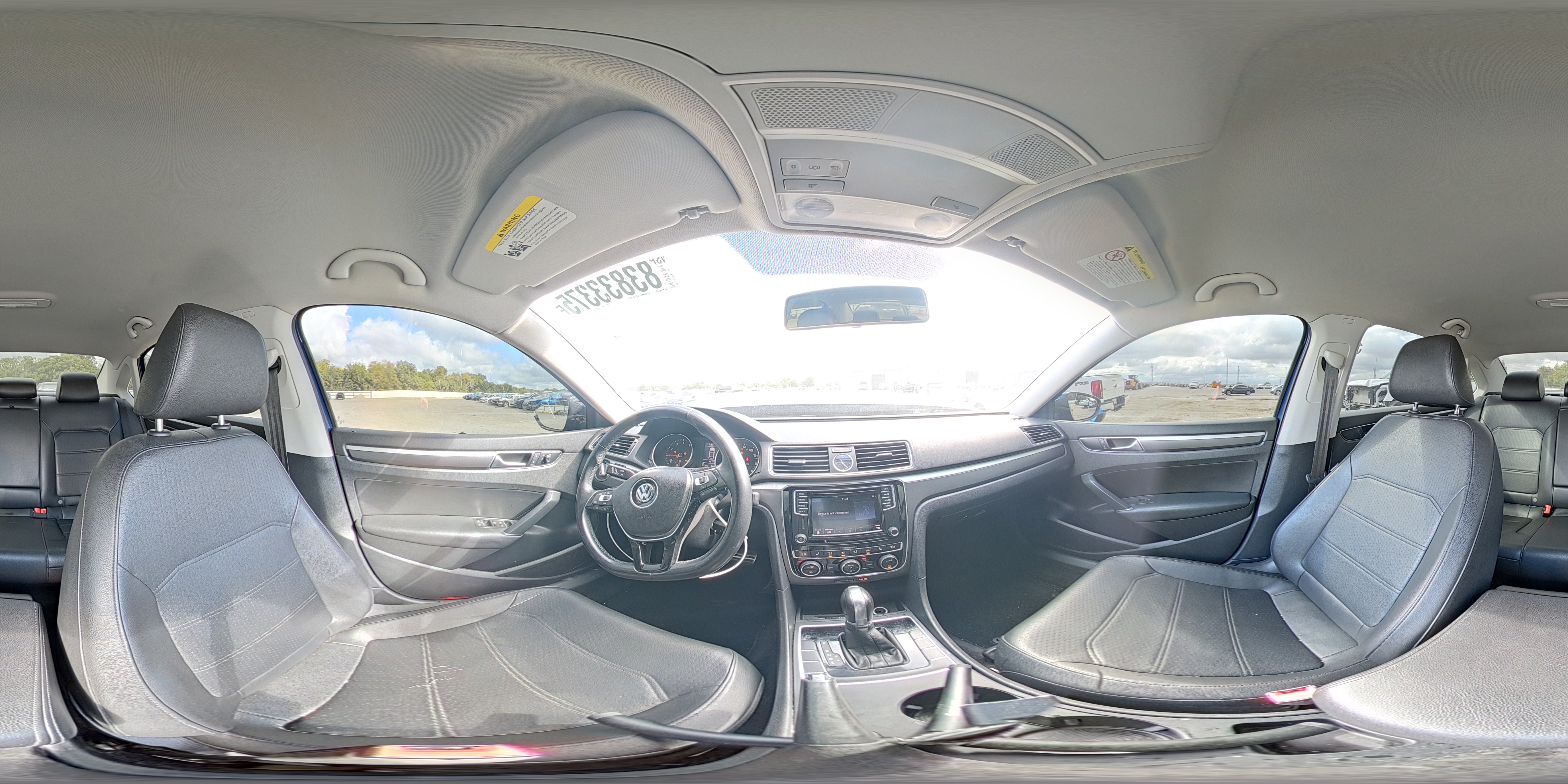 2017 Volkswagen Passat R-Line VIN: 1VWDT7A39HC000869 Lot: 83833375