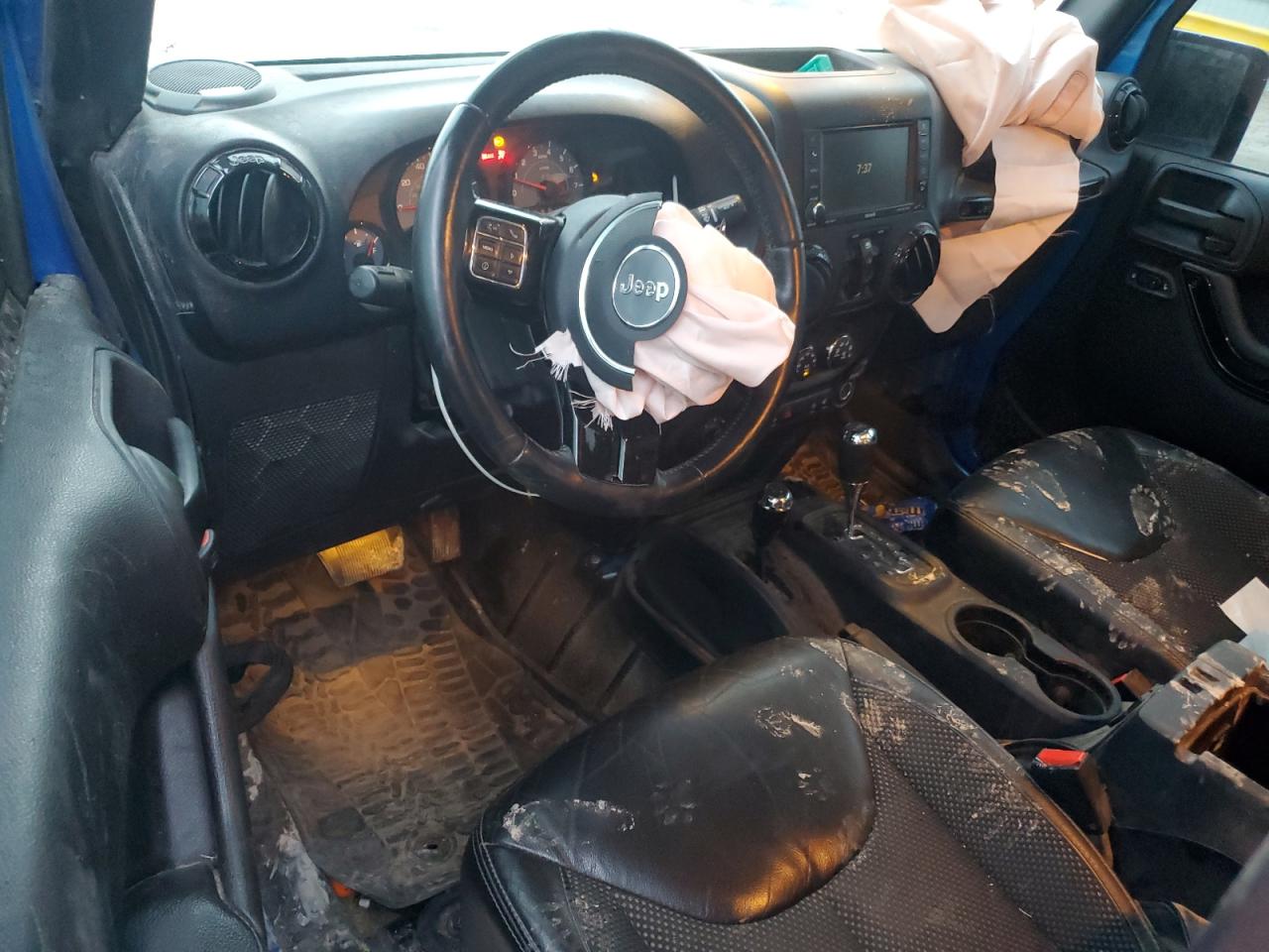 2016 Jeep Wrangler Unlimited Sahara VIN: 1C4BJWEGXGL164315 Lot: 81124255