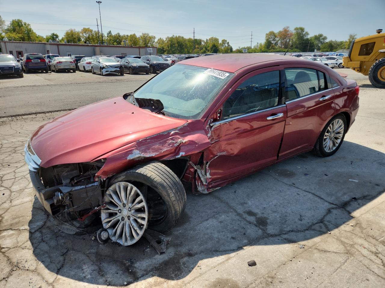 CHRYSLER 200 2012. Lot# 80841935. VIN 1C3CCBCB4CN226521. Photo 1