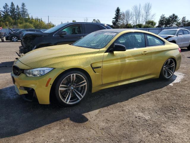  BMW M4 2015 Żółty
