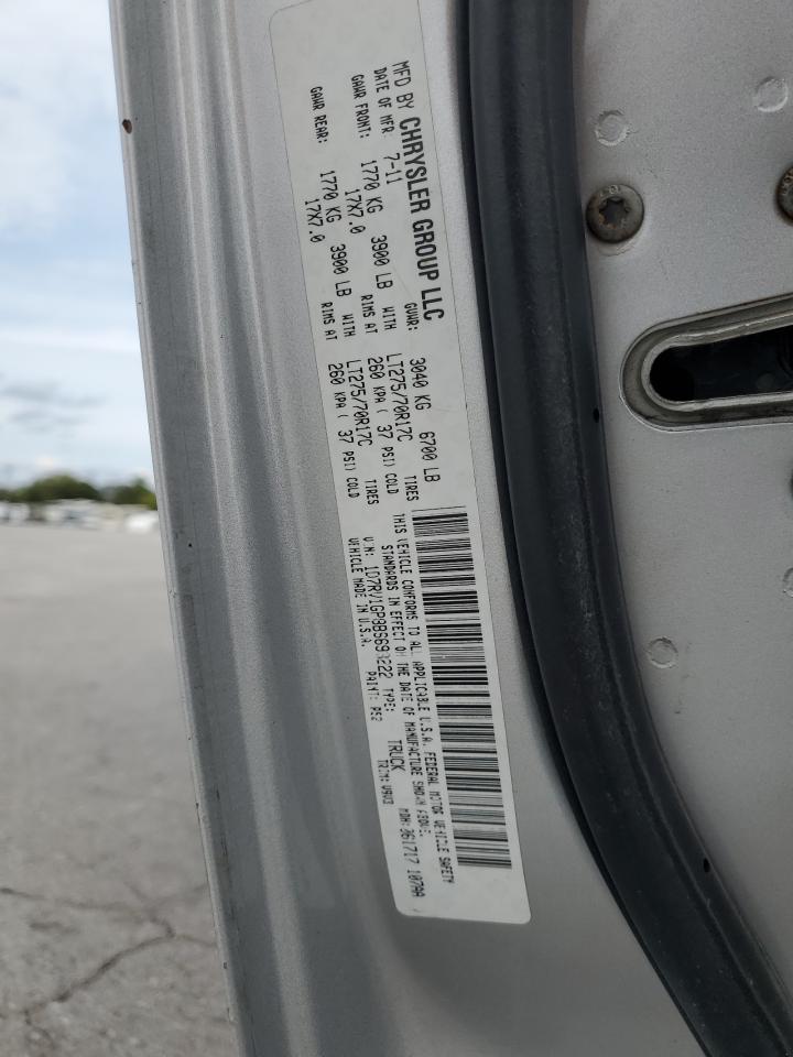 2011 Dodge Ram 1500 VIN: 1D7RV1GP8BS693222 Lot: 83836315