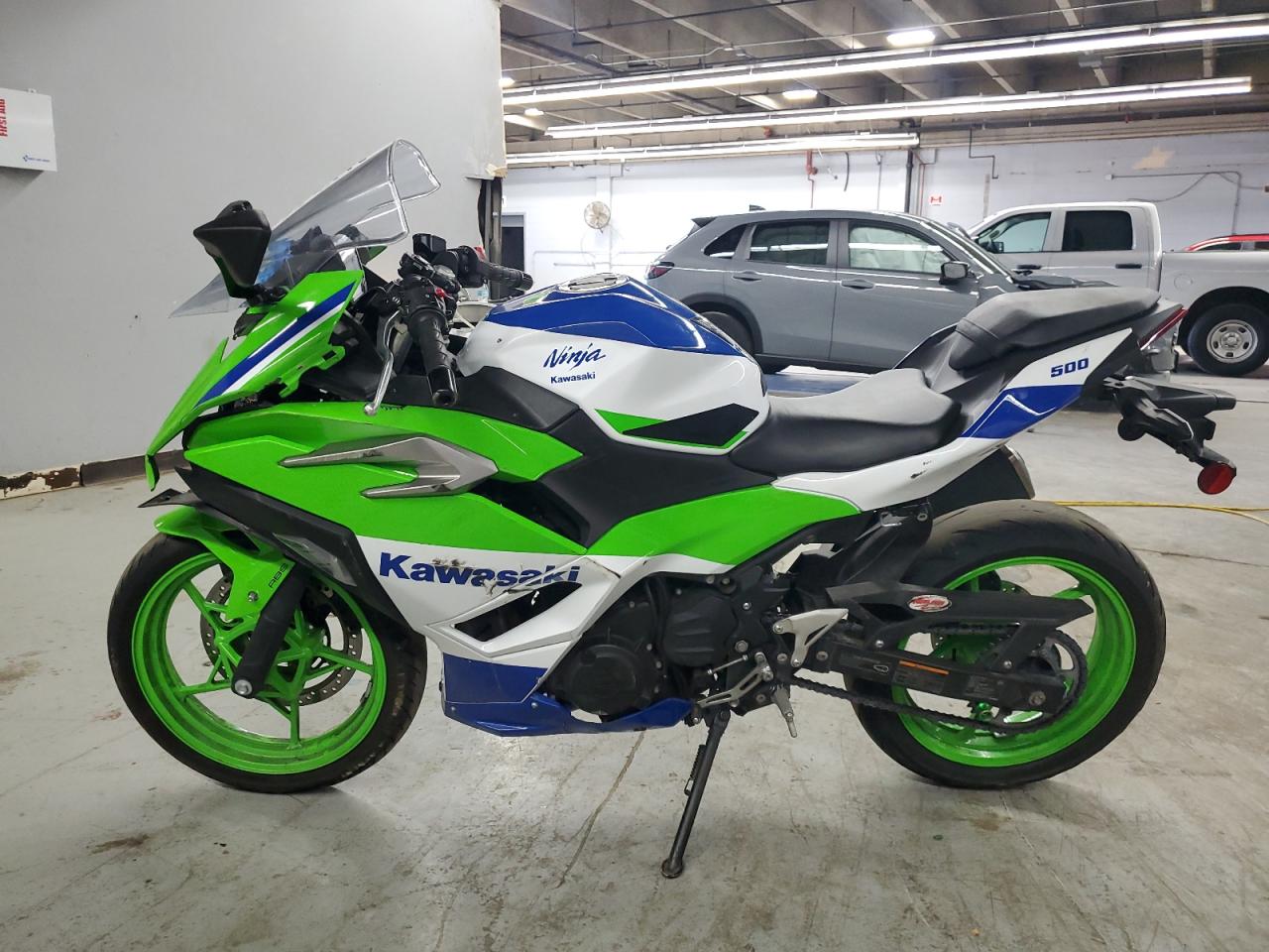 2024 Kawasaki Ex500 A green null gas ML5EXGJ19RDA24611 photo #4