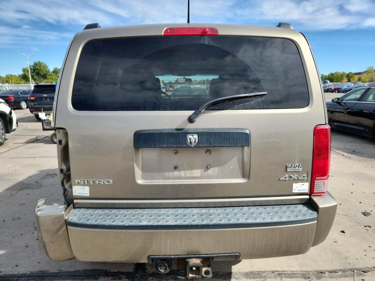 2007 Dodge Nitro Sxt VIN: 1D8GU28K77W660050 Lot: 81660235