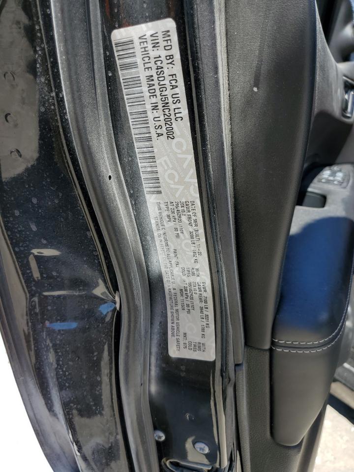 2022 Dodge Durango Srt 392 VIN: 1C4SDJGJ5NC202002 Lot: 84731525