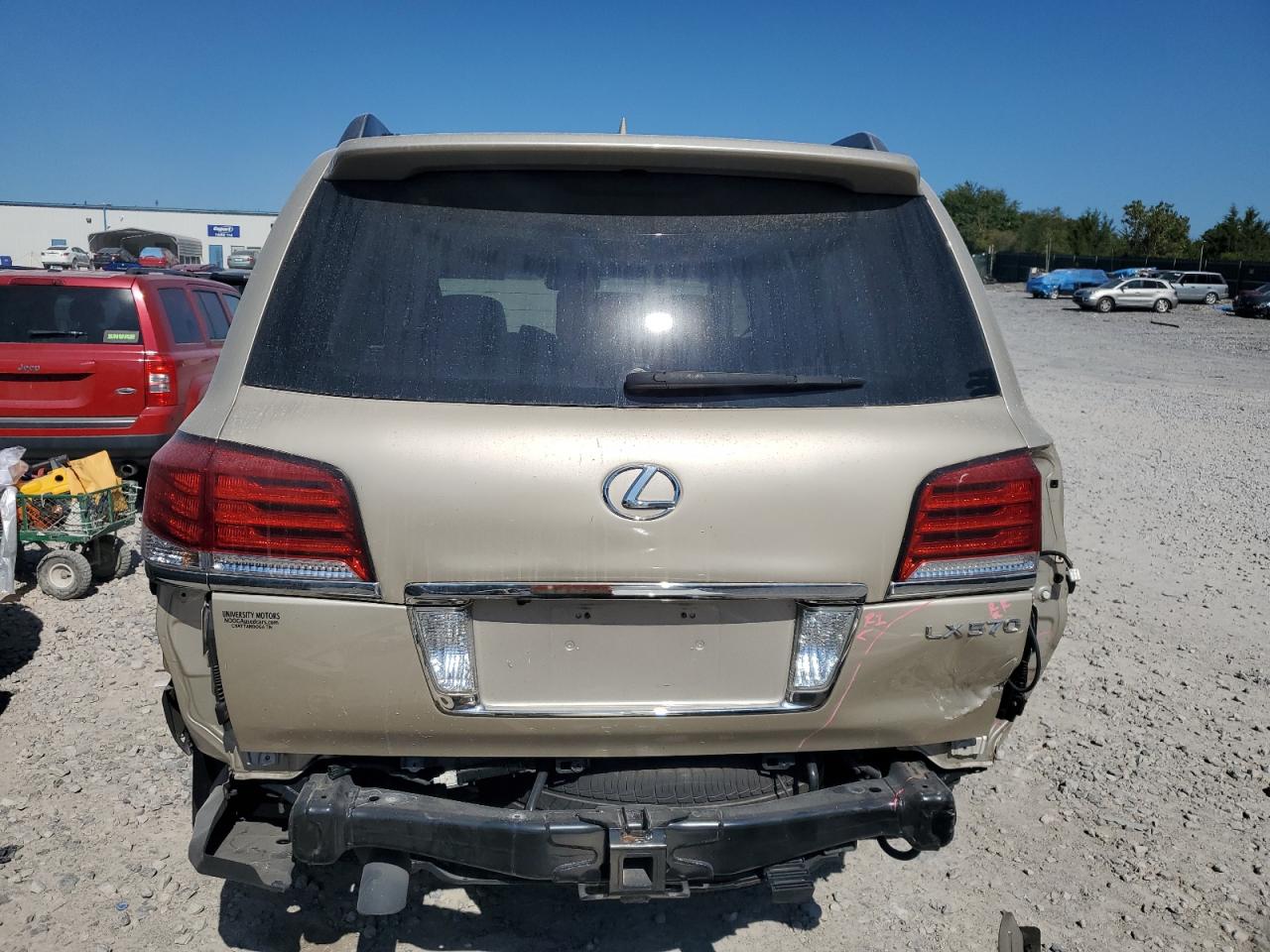 2013 Lexus Lx 570 VIN: JTJHY7AX5D4112255 Lot: 80898565