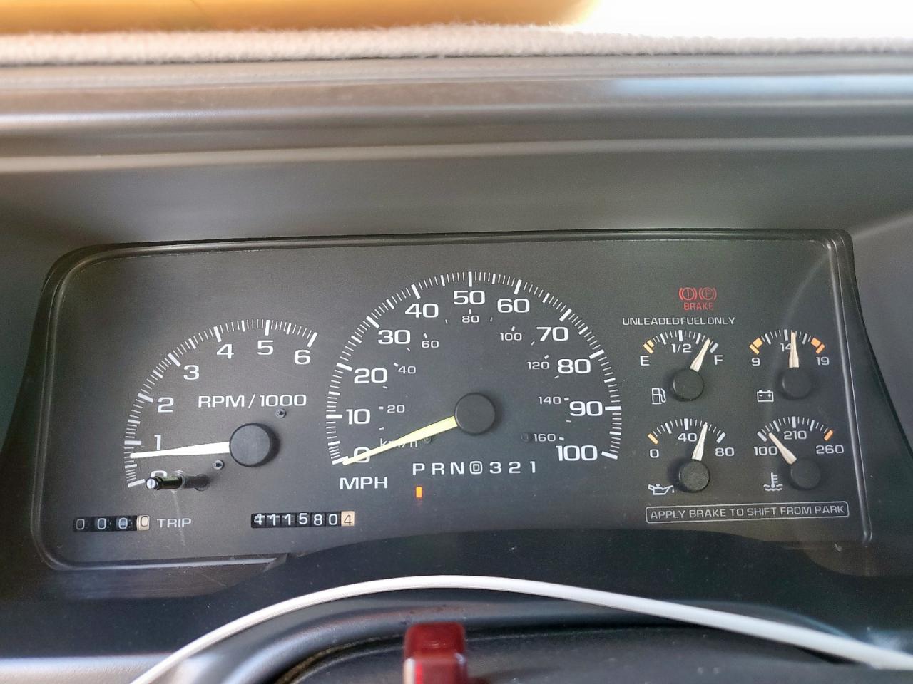 1997 Chevrolet Gmt-400 C1500 VIN: 1GCEC14M4VZ166802 Lot: 81727545