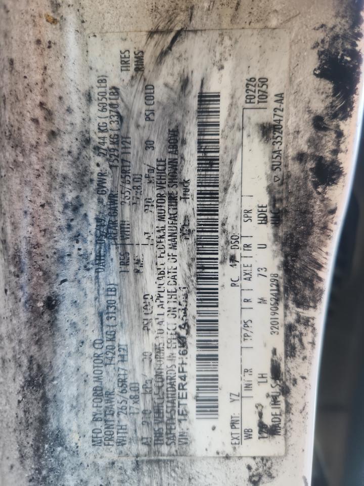 2019 Ford Ranger Xl VIN: 1FTER4FH6KLA54551 Lot: 80269785