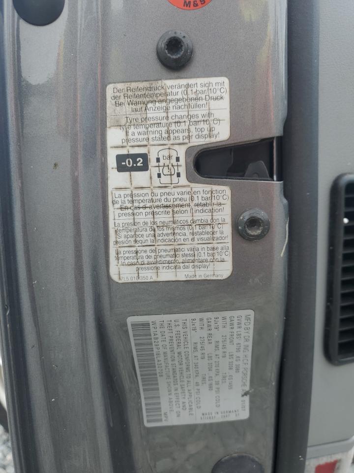 2008 Porsche Cayenne S VIN: WP1AB29P18LA30708 Lot: 81310295