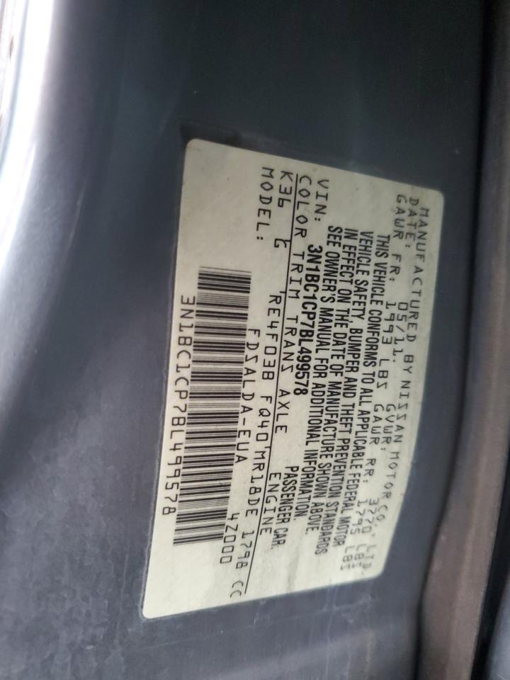 2011 Nissan Versa S VIN: 3N1BC1CP7BL499578 Lot: 81836135