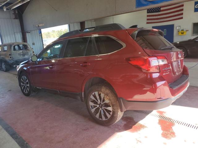  SUBARU OUTBACK 2016 Красный