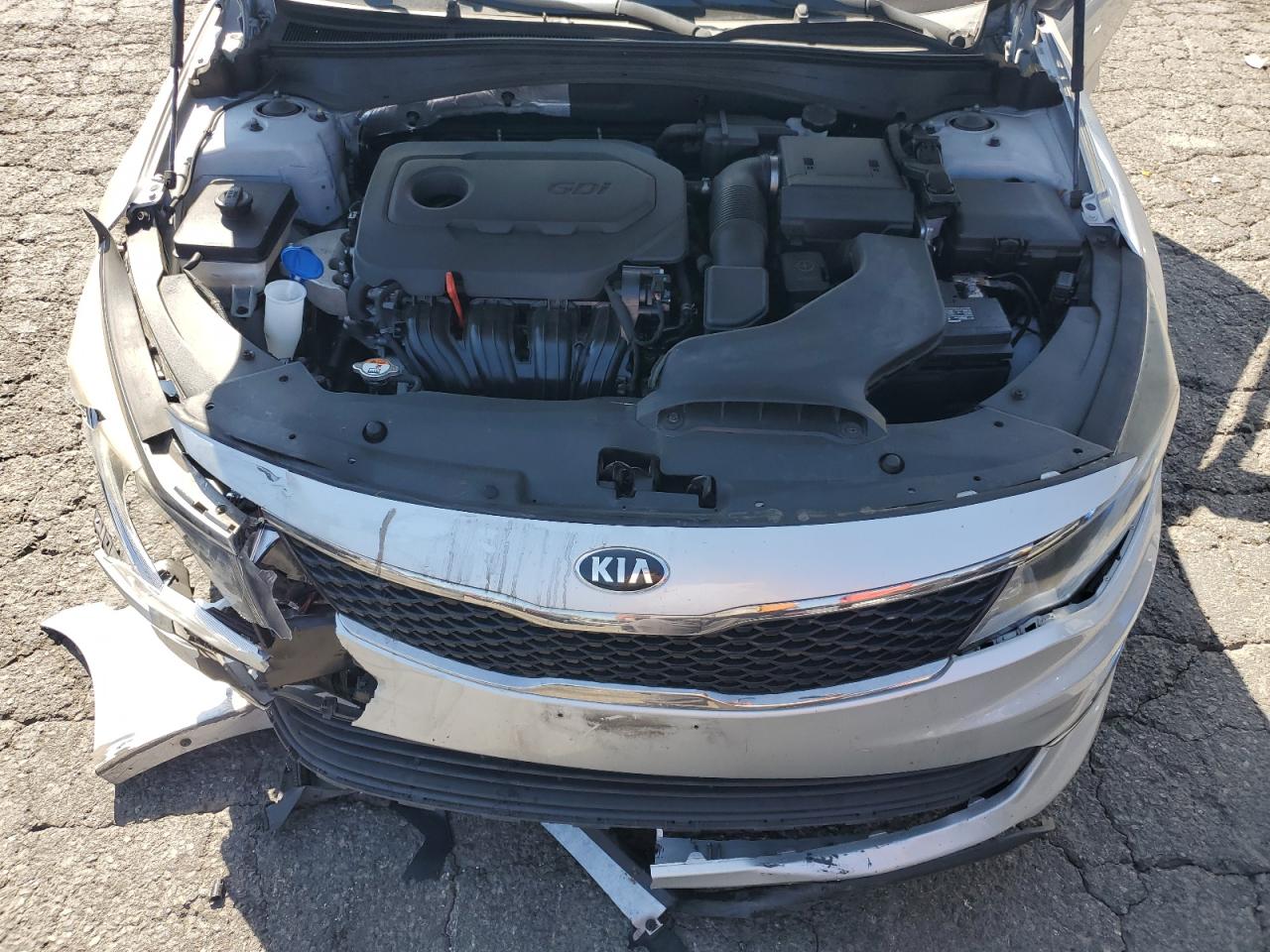 2017 Kia Optima Lx VIN: 5XXGT4L32HG122839 Lot: 80560005