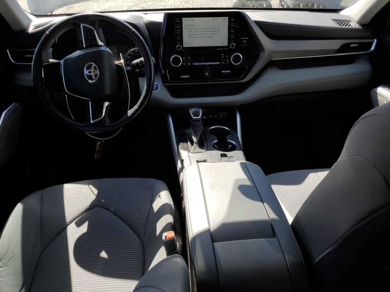 2021 Toyota Highlander Hybrid Le VIN: 5TDBBRCH4MS515871 Lot: 71427455