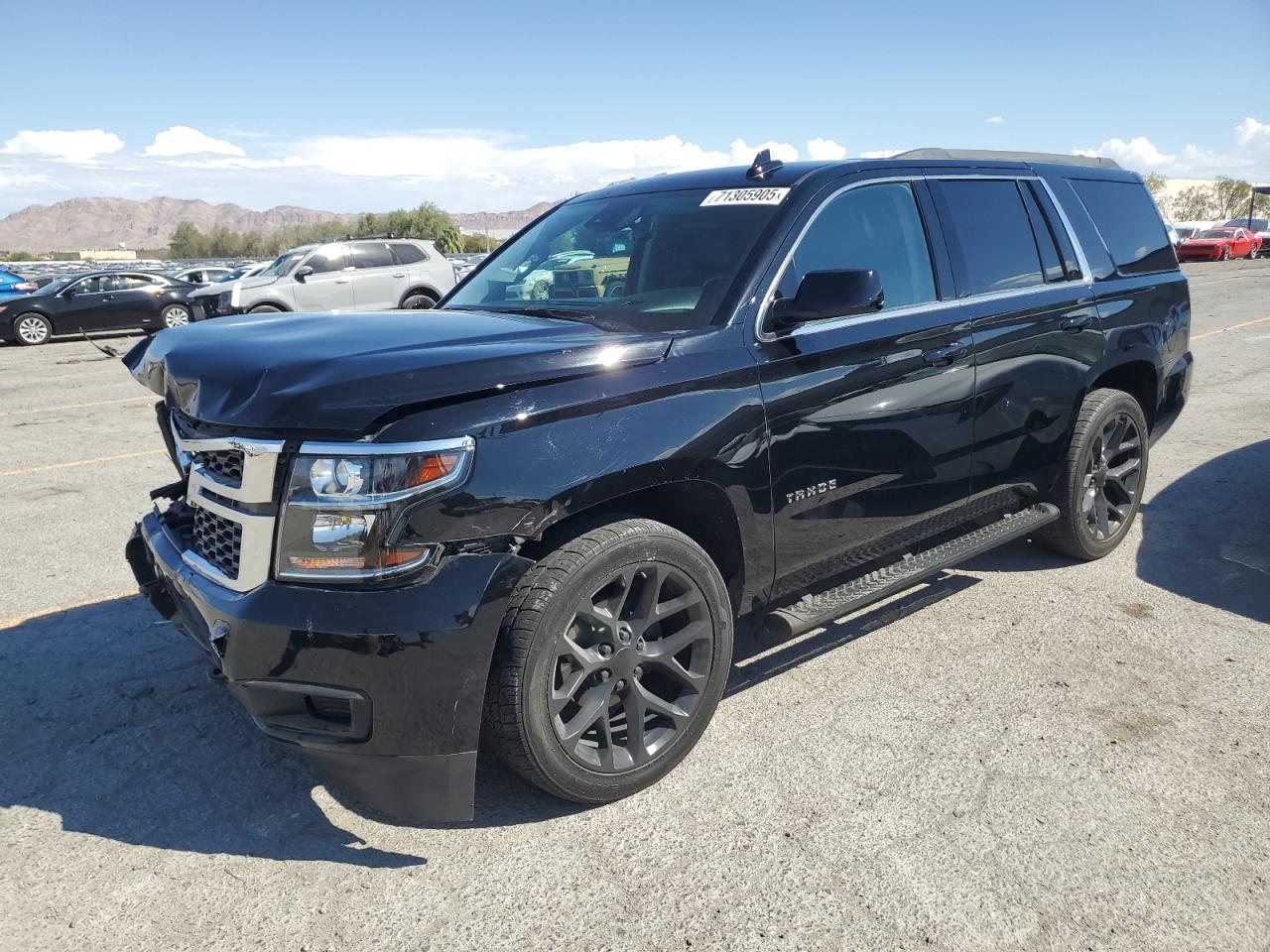 2020 Chevrolet Tahoe C1500 Ls black null gas 1GNSCAKC1LR189763 photo #1