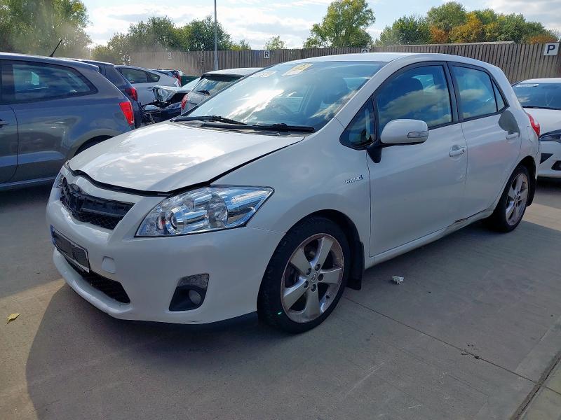 2010 TOYOTA AURIS 1.8 VVTI HYBRID T SPIRIT 5DR CVT AUTO for sale at Copart SANDY