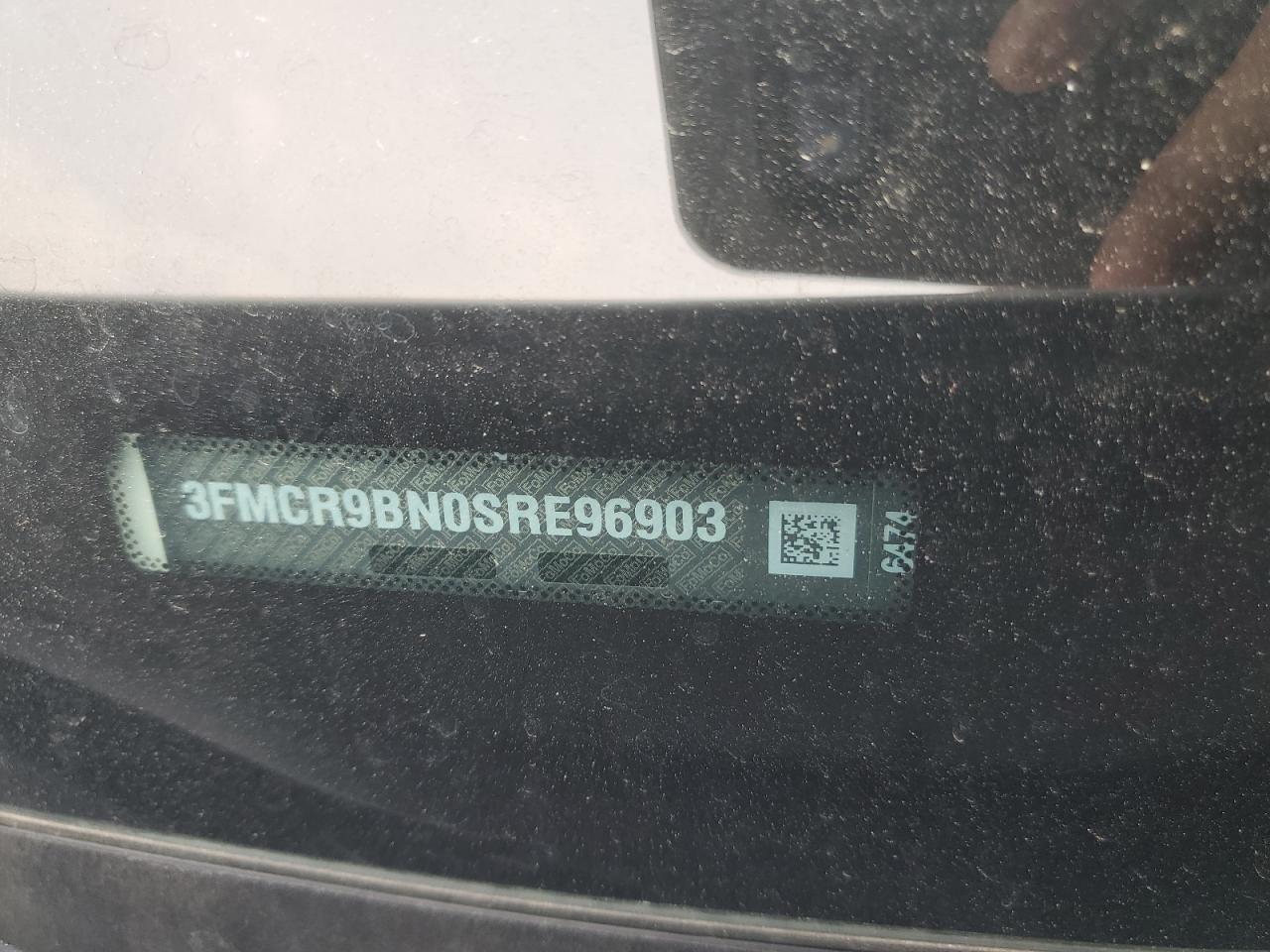 2025 Ford Bronco Sport Big Bend VIN: 3FMCR9BN0SRE96903 Lot: 80171765