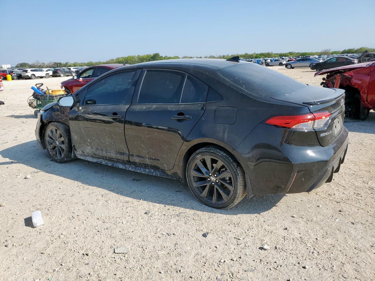 2023 Toyota Corolla Se black null gasoline 5YFS4MCE4PP157767 photo #3