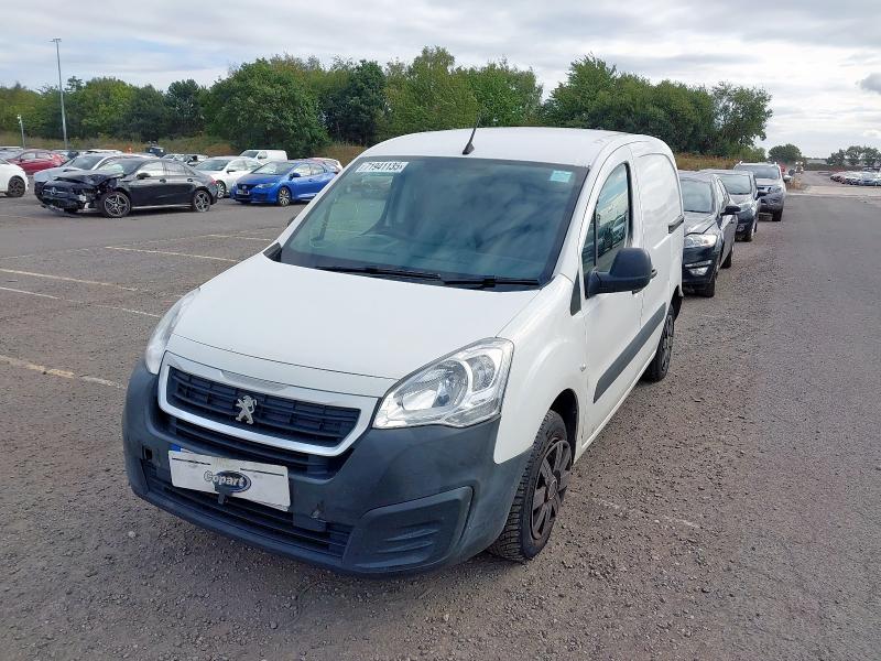 2016 PEUGEOT PARTNER 850 PROFESSIONAL  for sale at Copart SANDTOFT