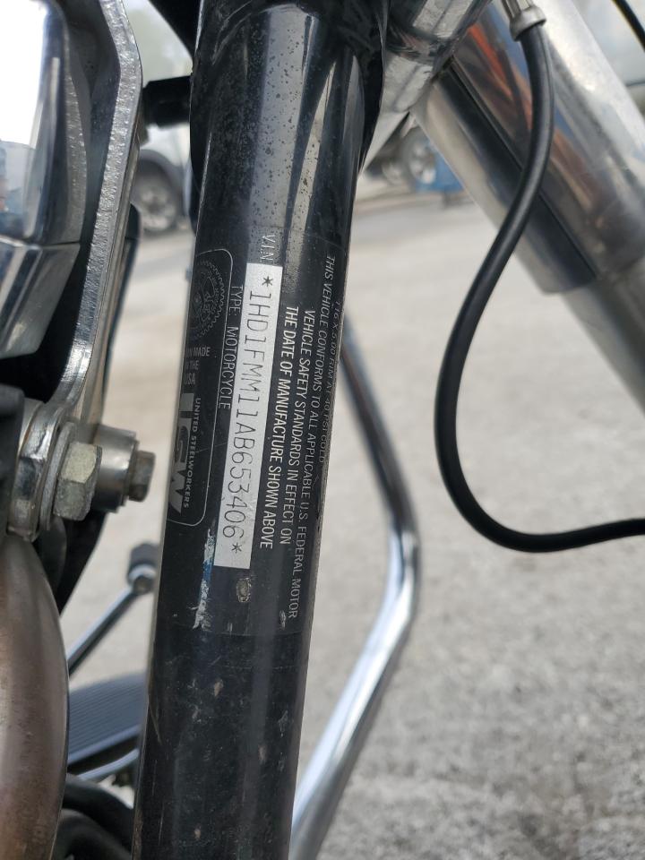 2010 Harley-Davidson Flhtp VIN: 1HD1FMM11AB653406 Lot: 84253125