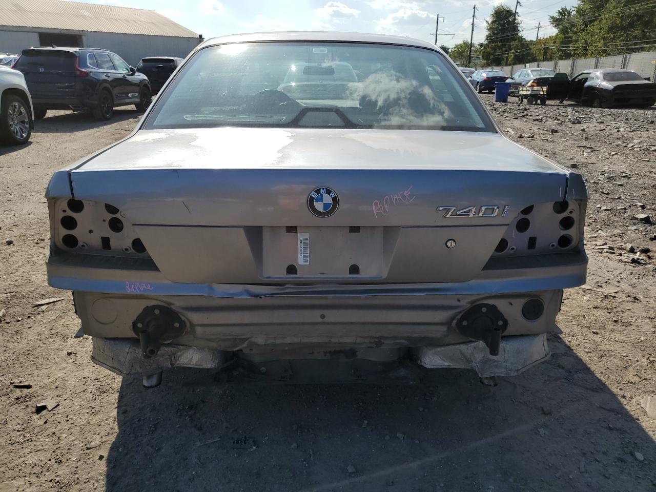 1995 BMW 740 I Automatic VIN: WBAGF6328SDH05590 Lot: 81392585