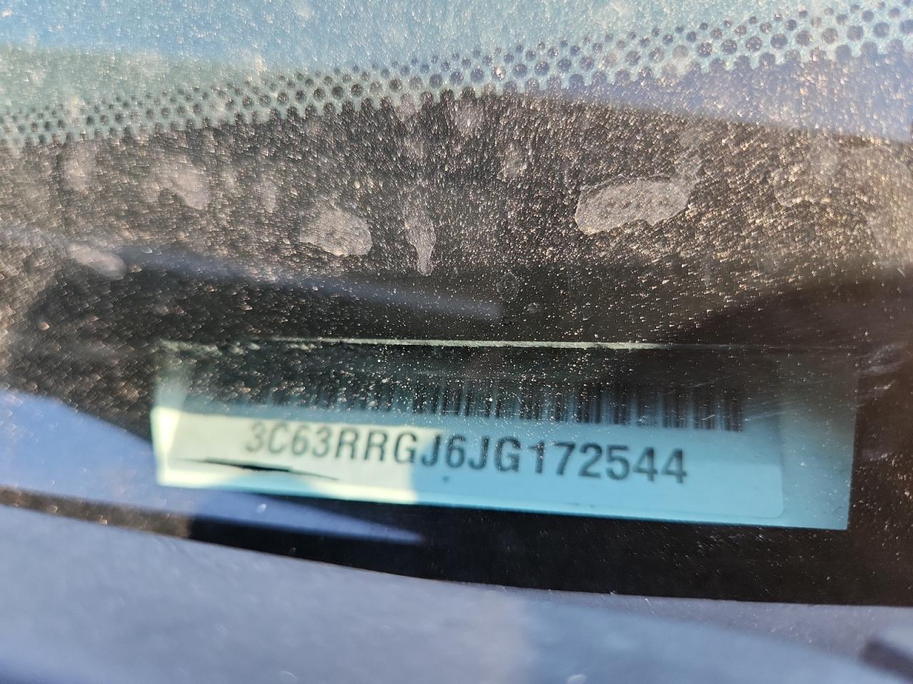 2018 Ram 3500 St VIN: 3C63RRGJ6JG172544 Lot: 80571545