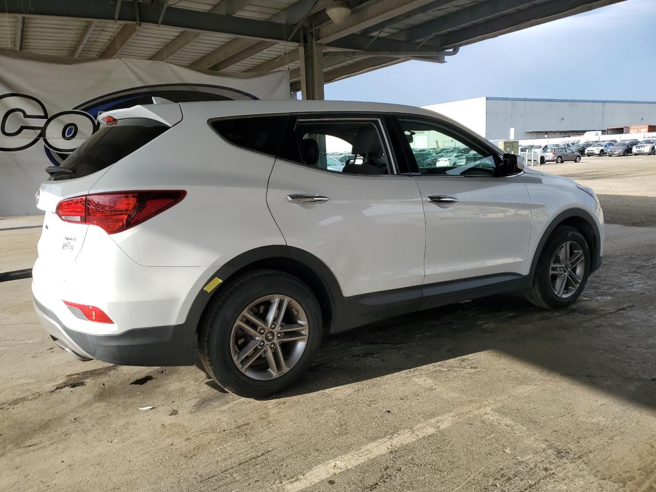 2017 Hyundai Santa Fe Sport white null gas 5XYZT3LB0HG428122 photo #4