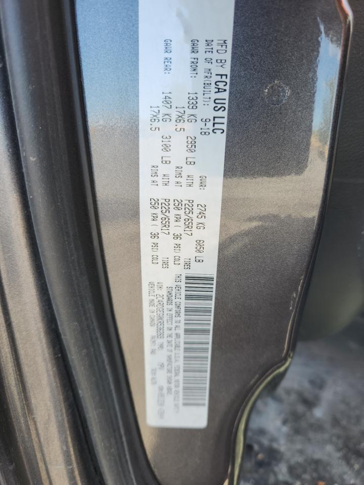 2019 Dodge Grand Caravan Gt VIN: 2C4RDGEG0KR536269 Lot: 80795255