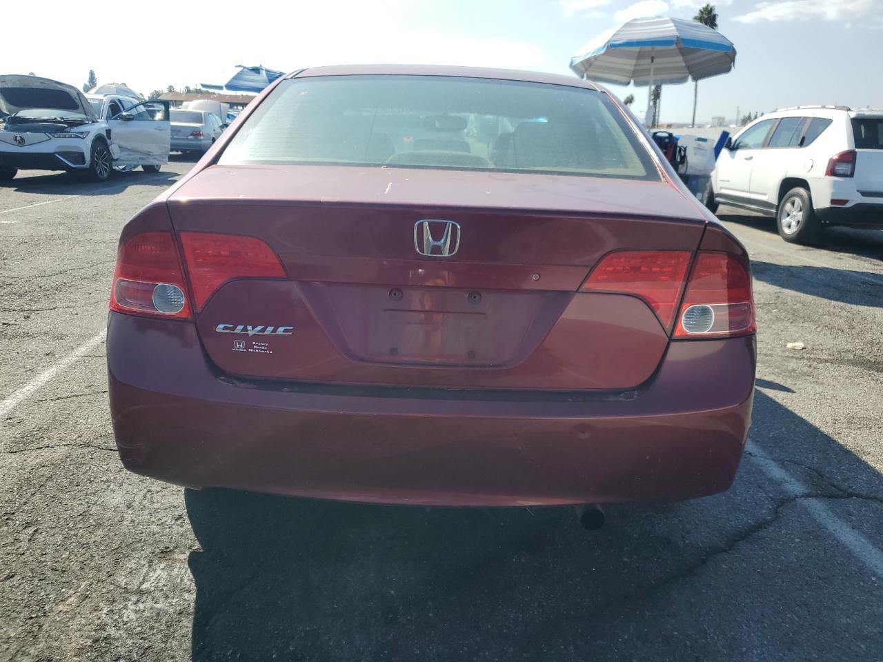 2008 Honda Civic Lx VIN: 1HGFA16598L055039 Lot: 84825655