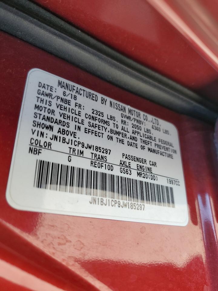 2018 Nissan Rogue Sport S VIN: JN1BJ1CP9JW185297 Lot: 71884775