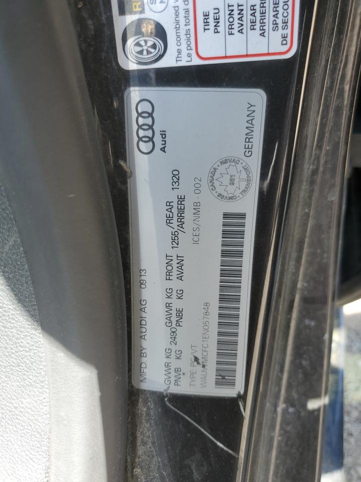 2014 Audi A7 Premium Plus VIN: WAUWMCFC1EN057848 Lot: 80733415