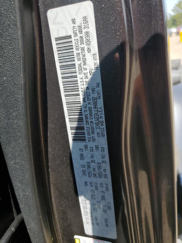 2018 Jeep Wrangler Unlimited Sahara VIN: 1C4BJWEGXJL848692 Lot: 80248515