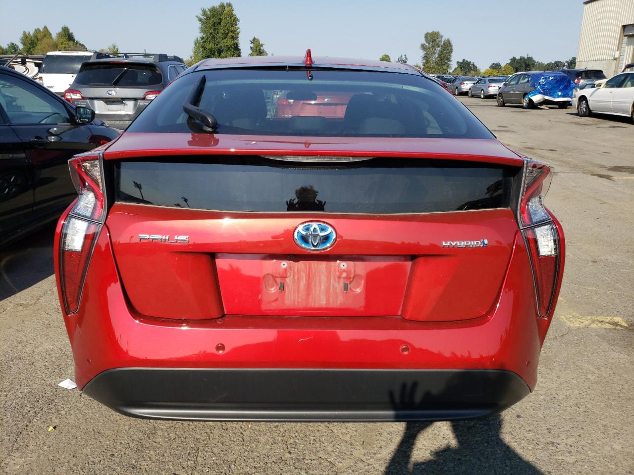 2018 Toyota Prius VIN: JTDKBRFU7J3069186 Lot: 80735355